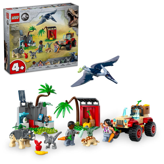 LEGO Baby Dinosaur Rescue Center 76963 Jurassic World LEGO Jurassic World @ 2TTOYS LEGO €. 39.99