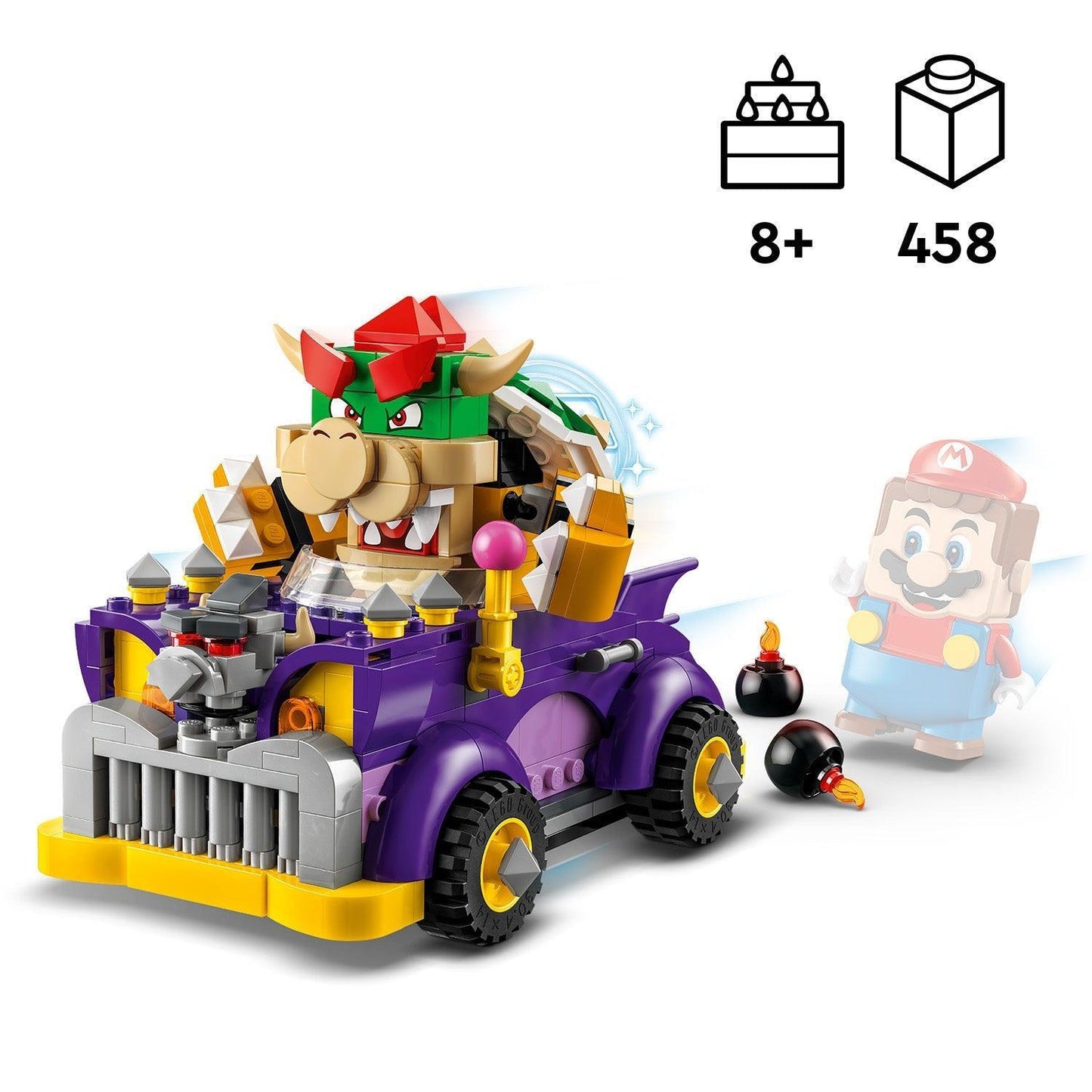 LEGO Bowser's Muscle Car 71431 Supermario LEGO Super Mario @ 2TTOYS LEGO €. 29.99