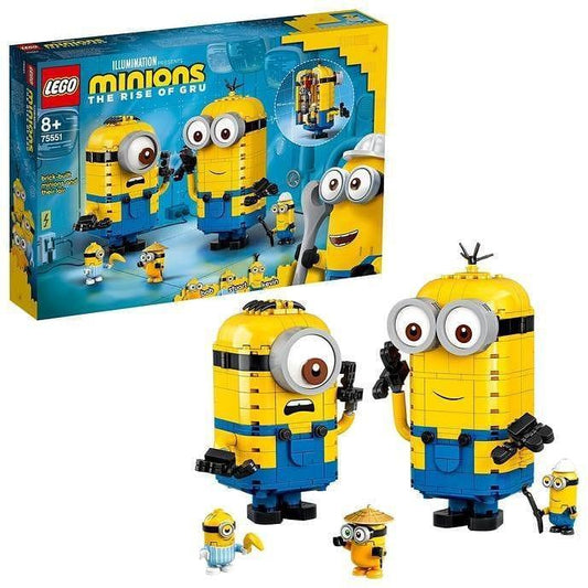 LEGO Brick-built Minions and their Lair 75551 Minions LEGO MINIONS @ 2TTOYS LEGO €. 82.49