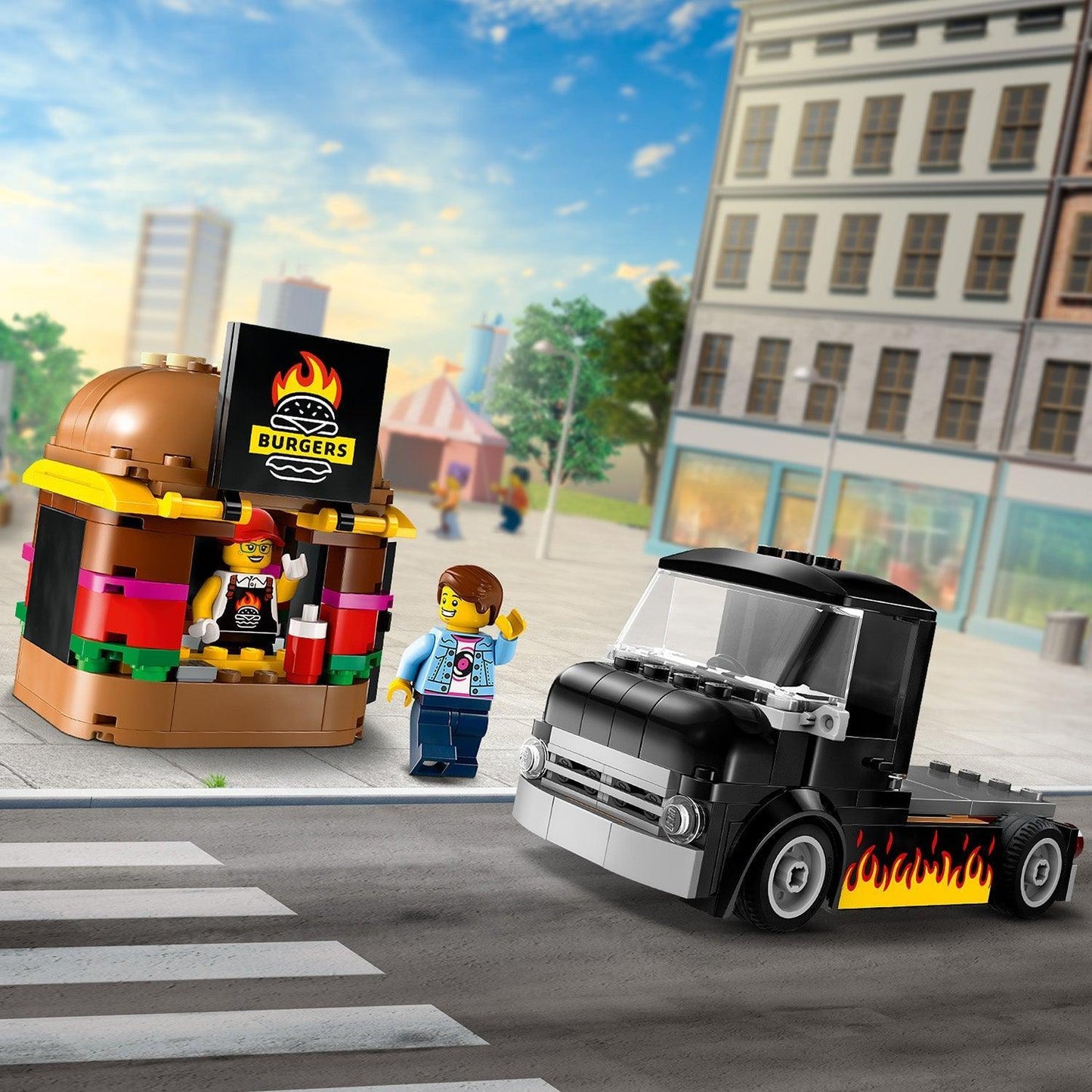 LEGO Burger Van 60404 City LEGO CITY @ 2TTOYS LEGO €. 19.99