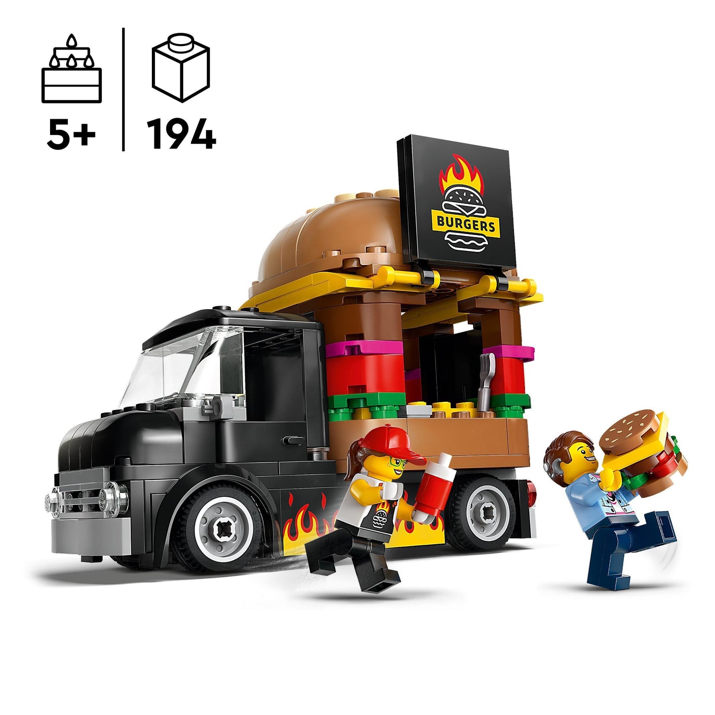 LEGO Burger Van 60404 City LEGO CITY @ 2TTOYS LEGO €. 19.99