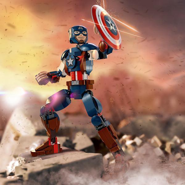 LEGO Captain America Construction Figure 76258 Marvel Superheroes LEGO SUPERHEROES @ 2TTOYS | Official LEGO shop😊🥰 LEGO €. 37.99