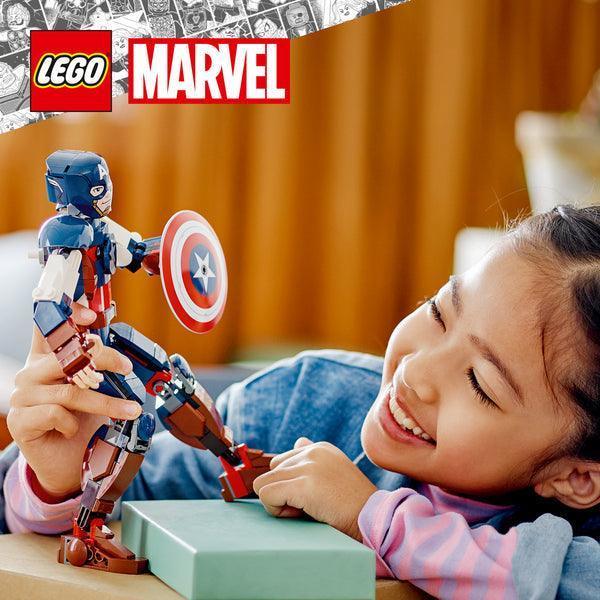 LEGO Captain America Construction Figure 76258 Marvel Superheroes LEGO SUPERHEROES @ 2TTOYS | Official LEGO shop😊🥰 LEGO €. 37.99