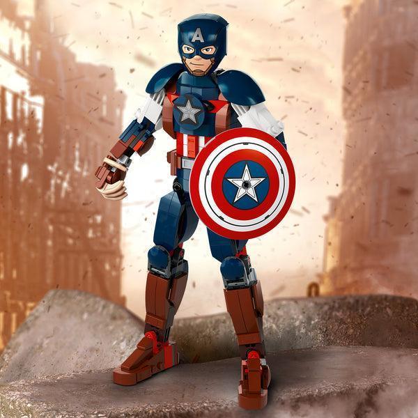 LEGO Captain America Construction Figure 76258 Marvel Superheroes LEGO SUPERHEROES @ 2TTOYS | Official LEGO shop😊🥰 LEGO €. 37.99