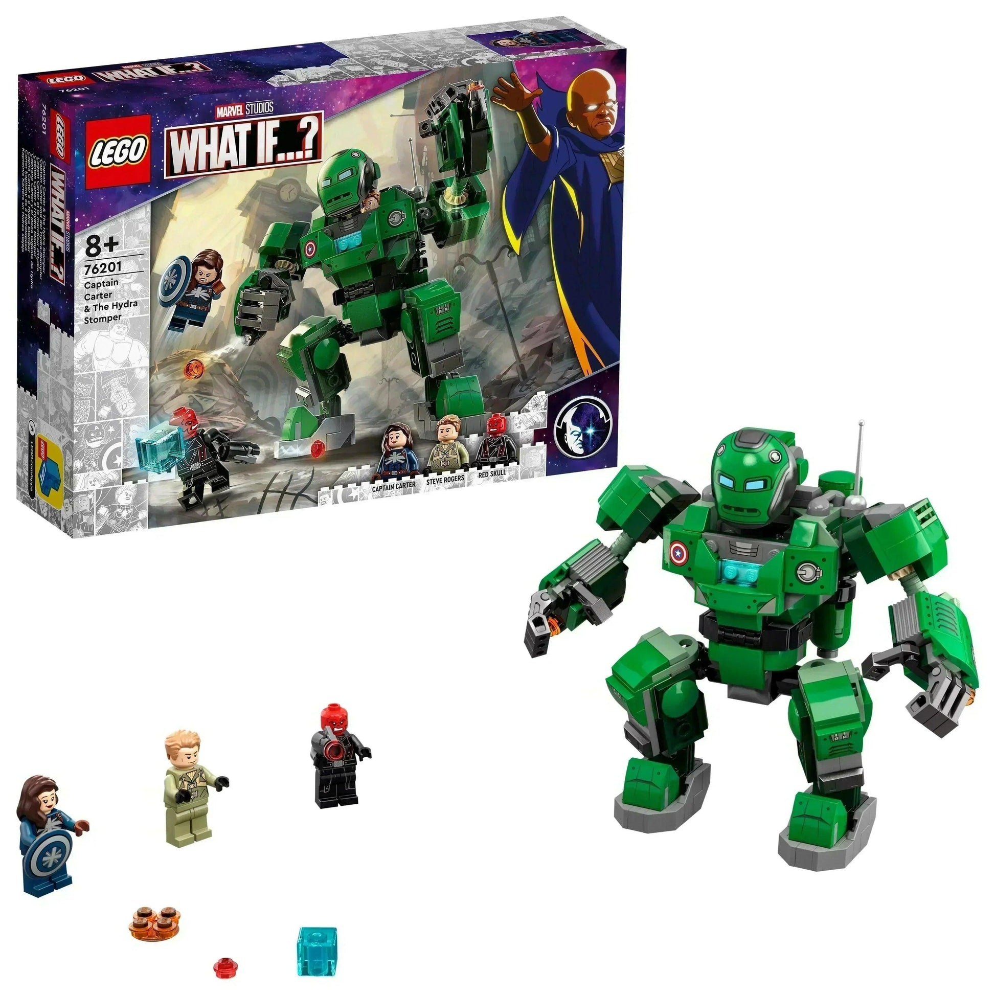 LEGO Captain Carter and The Hydra Stomper 76201 Superheroes LEGO SUPERHEROES @ 2TTOYS | Official LEGO shop😊🥰 LEGO €. 34.99