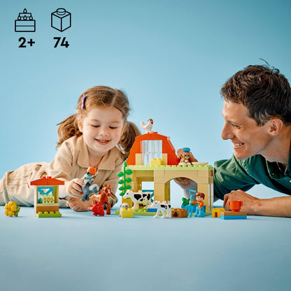 LEGO Caring for animals at the farm 10416 DUPLO LEGO DUPLO @ 2TTOYS | Official LEGO shop😊🥰 LEGO €. 54.99