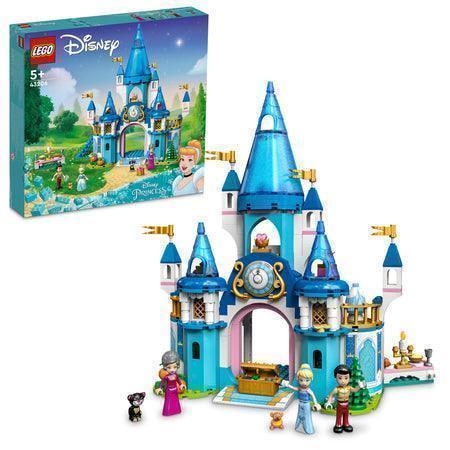 LEGO Cinderella and Prince Charming's Castle 43206 Disney LEGO DISNEY SPROOKJES @ 2TTOYS LEGO €. 84.99
