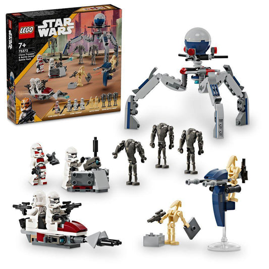 LEGO Clone Trooper and Battle Droid Battle Pack 75372 StarWars LEGO Star Wars TM @ 2TTOYS LEGO €. 29.99
