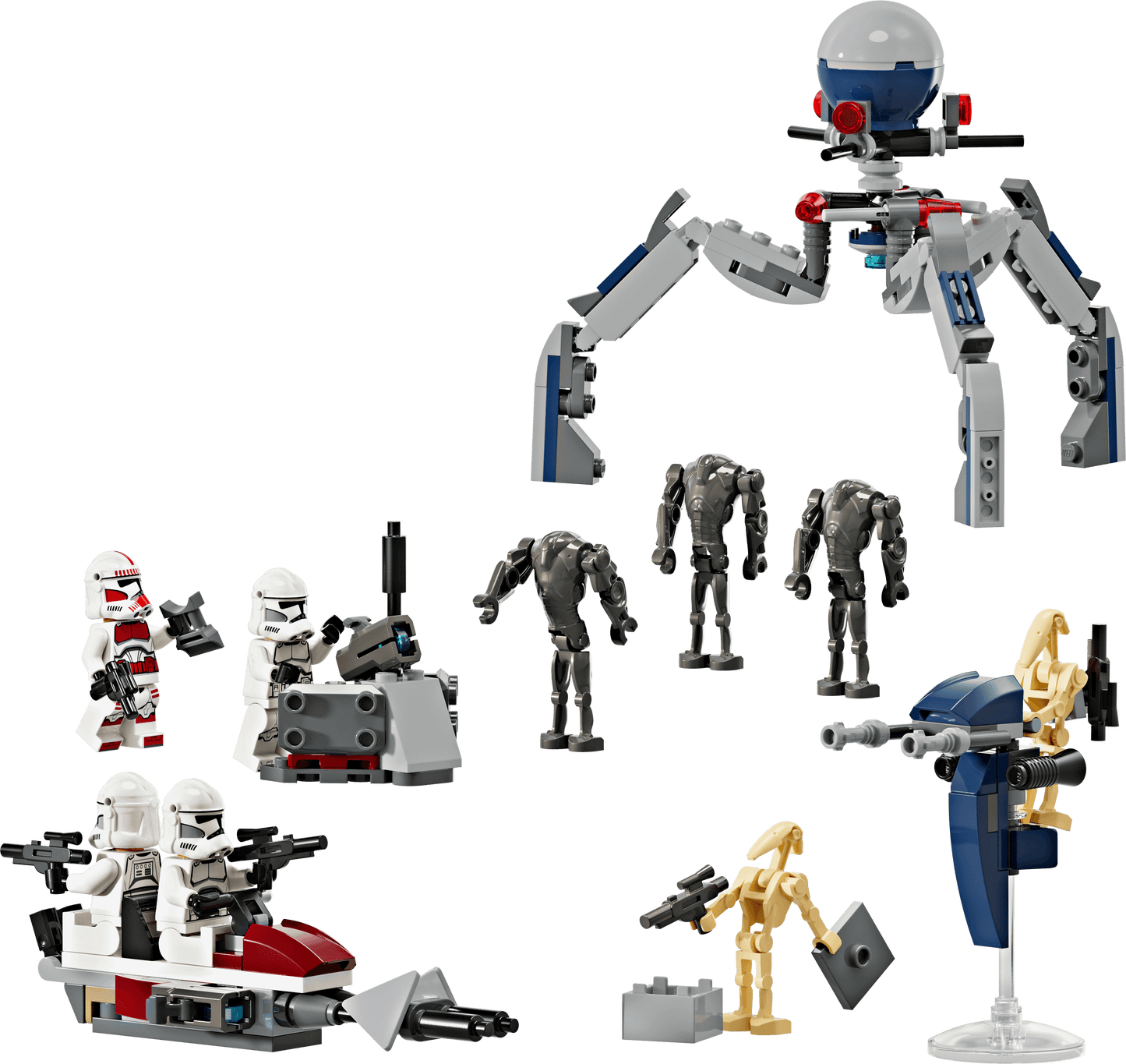 LEGO Clone Trooper and Battle Droid Battle Pack 75372 StarWars LEGO Star Wars TM @ 2TTOYS LEGO €. 29.99