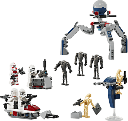 LEGO Clone Trooper and Battle Droid Battle Pack 75372 StarWars LEGO Star Wars TM @ 2TTOYS LEGO €. 29.99