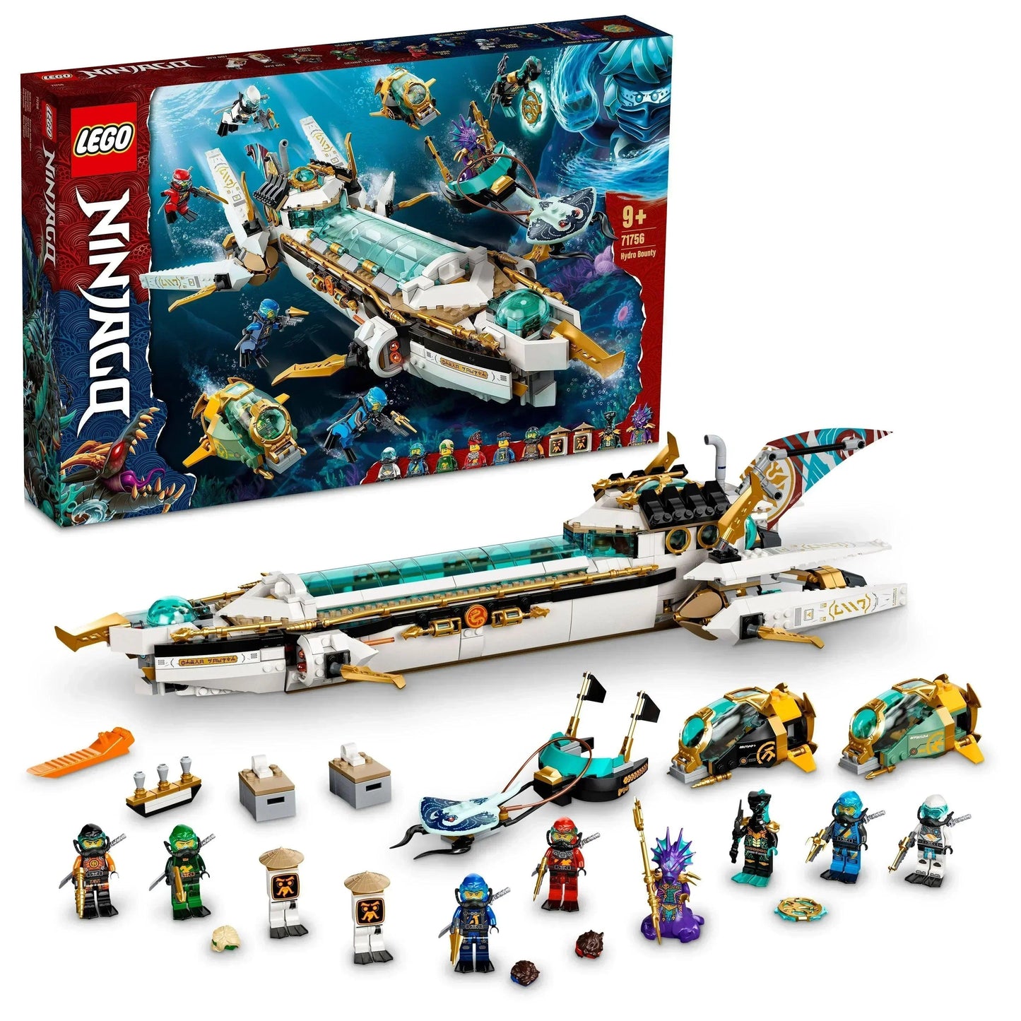 LEGO Cool Hydro Bounty 71756 Ninjago LEGO NINJAGO @ 2TTOYS LEGO €. 127.48