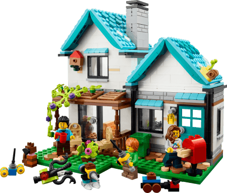 LEGO Cozy House 31139 Creator 3 in 1 LEGO CREATOR @ 2TTOYS LEGO €. 59.99