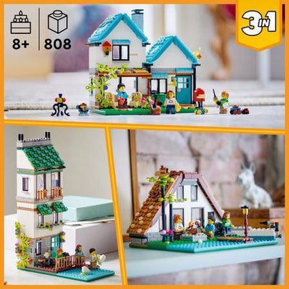 LEGO Cozy House 31139 Creator 3 in 1 LEGO CREATOR @ 2TTOYS | Official LEGO shop😊🥰 LEGO €. 59.99