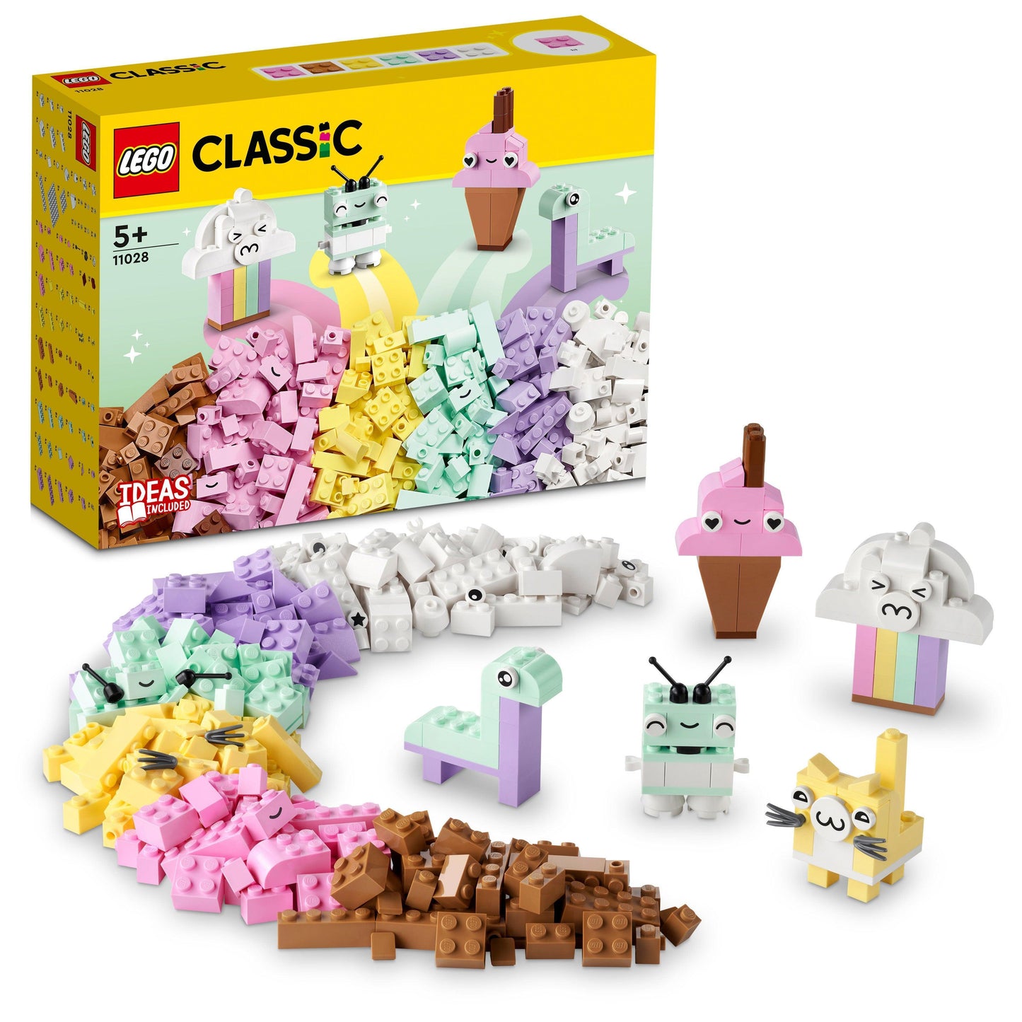 LEGO Creative Pastel Fun 11028 Classic LEGO CLASSIC @ 2TTOYS | Official LEGO shop😊🥰 LEGO €. 19.99