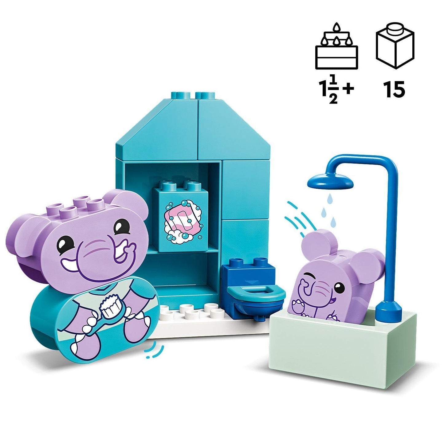 LEGO Daily Routines: Bath Time 10413 DUPLO LEGO @ 2TTOYS LEGO €. 9.99