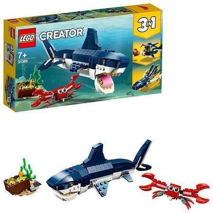 LEGO Deep Sea Creatures 31088 Creator 3-in-1 LEGO CREATOR @ 2TTOYS | Official LEGO shop😊🥰 LEGO €. 16.99