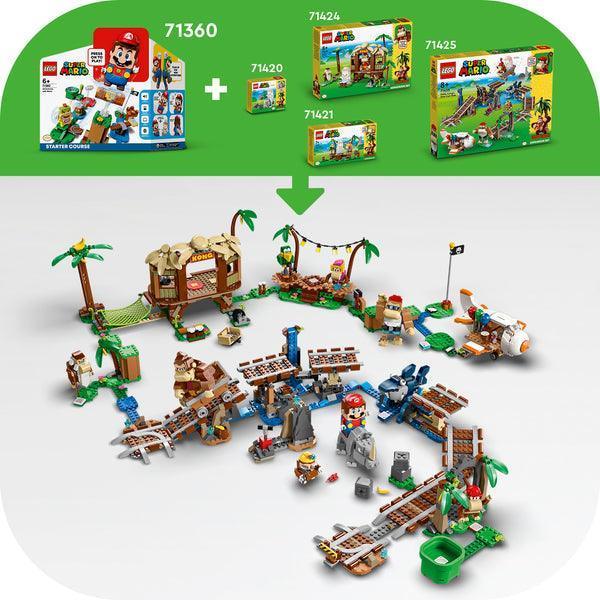 LEGO Diddy Kong's Mine Cart Ride Expansion Set 71425 SuperMario LEGO SUPERMARIO @ 2TTOYS | Official LEGO shop😊🥰 LEGO €. 88.98