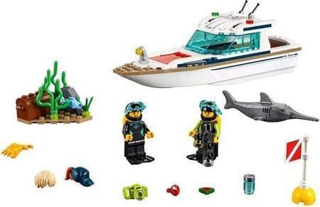 LEGO Diving Yacht 60221 City LEGO CITY ONDERWATER @ 2TTOYS | Official LEGO shop😊🥰 LEGO €. 16.49