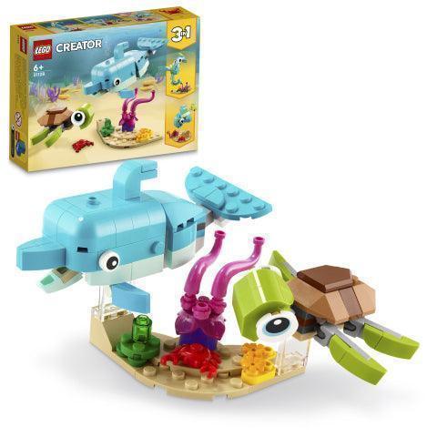 LEGO Dolphin and Turtle 31128 Creator 3-in-1 LEGO CREATOR @ 2TTOYS LEGO €. 8.48