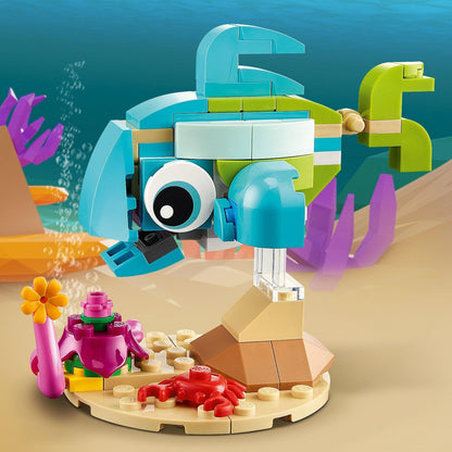 LEGO Dolphin and Turtle 31128 Creator 3-in-1 LEGO CREATOR @ 2TTOYS | Official LEGO shop😊🥰 LEGO €. 8.48