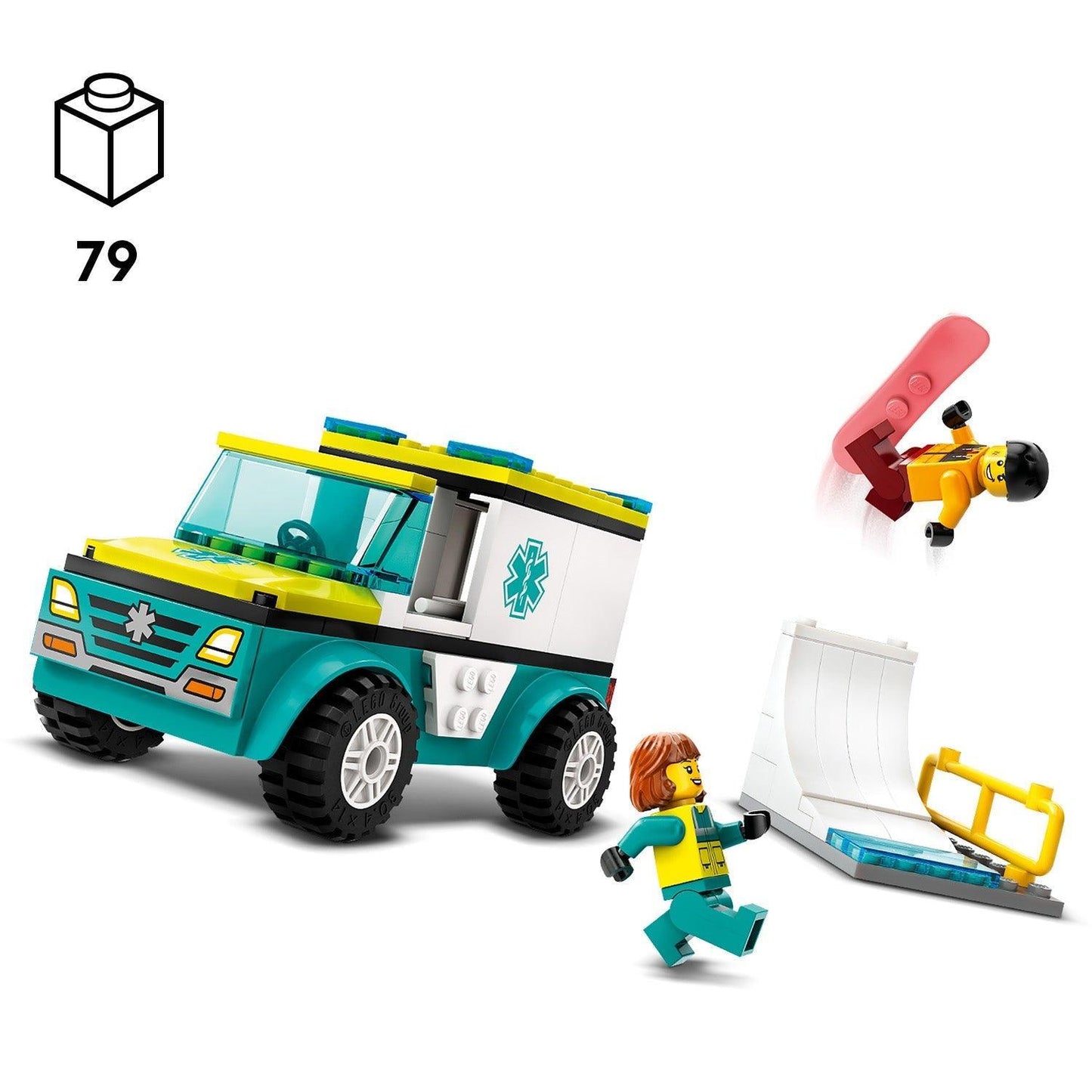 LEGO Emergency Ambulance 60403 City LEGO FRIENDS @ 2TTOYS LEGO €. 19.99