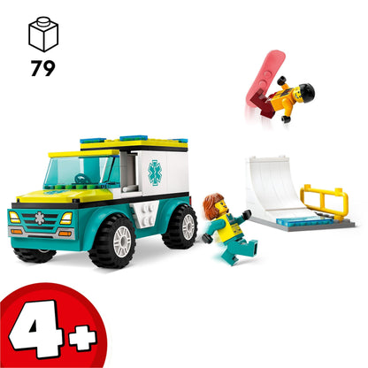 LEGO Emergency Ambulance 60403 City LEGO FRIENDS @ 2TTOYS LEGO €. 19.99