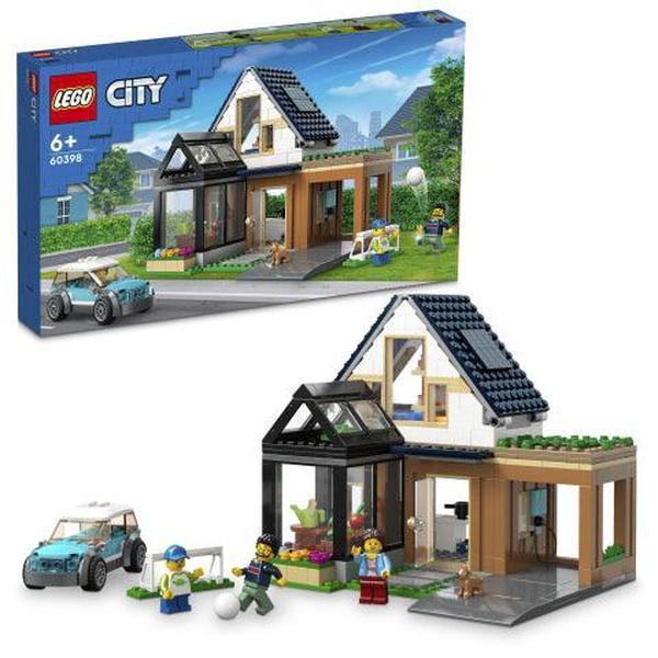 LEGO Family House and Electric Car 60398 City LEGO CITY @ 2TTOYS LEGO €. 44.99