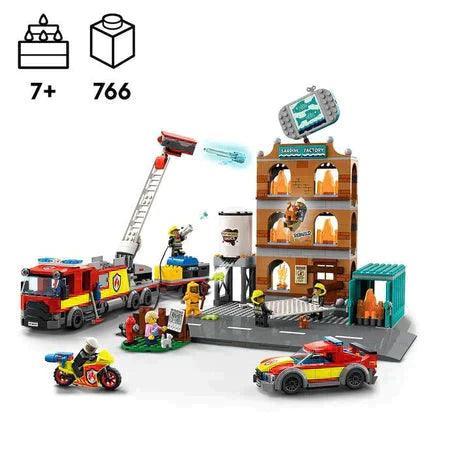 LEGO Fire Brigade 60321 City LEGO CITY BRANDWEER @ 2TTOYS | Official LEGO shop😊🥰 LEGO €. 84.98