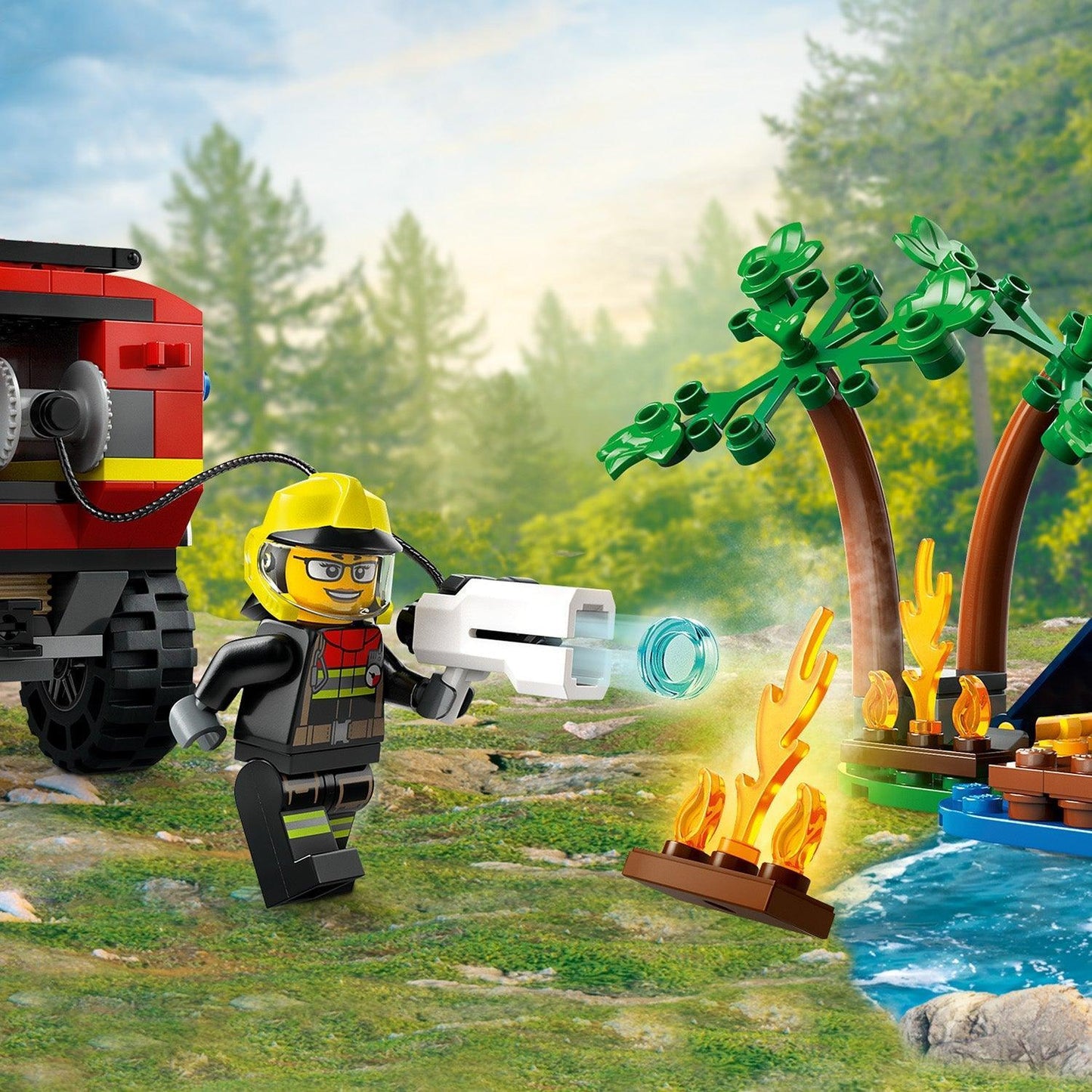 LEGO Fire Engine with Rescue Boat 60412 City LEGO FRIENDS @ 2TTOYS LEGO €. 29.99