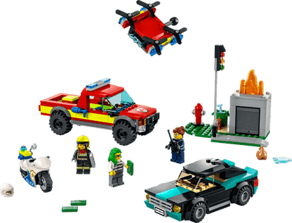 LEGO Fire Rescue & Police Chase 60319 City LEGO CITY BRANDWEER @ 2TTOYS | Official LEGO shop😊🥰 LEGO €. 29.99