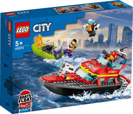 LEGO Fire Rescue Boat 60373 City LEGO CITY @ 2TTOYS | Official LEGO shop😊🥰 LEGO €. 19.99