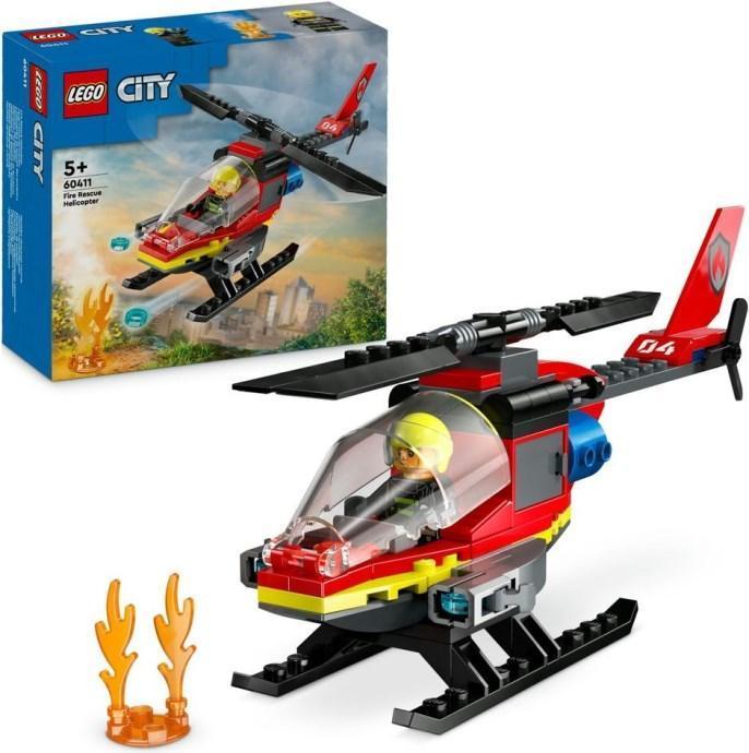 LEGO Fire Rescue Helicopter 60411 City LEGO CITY @ 2TTOYS LEGO €. 9.99