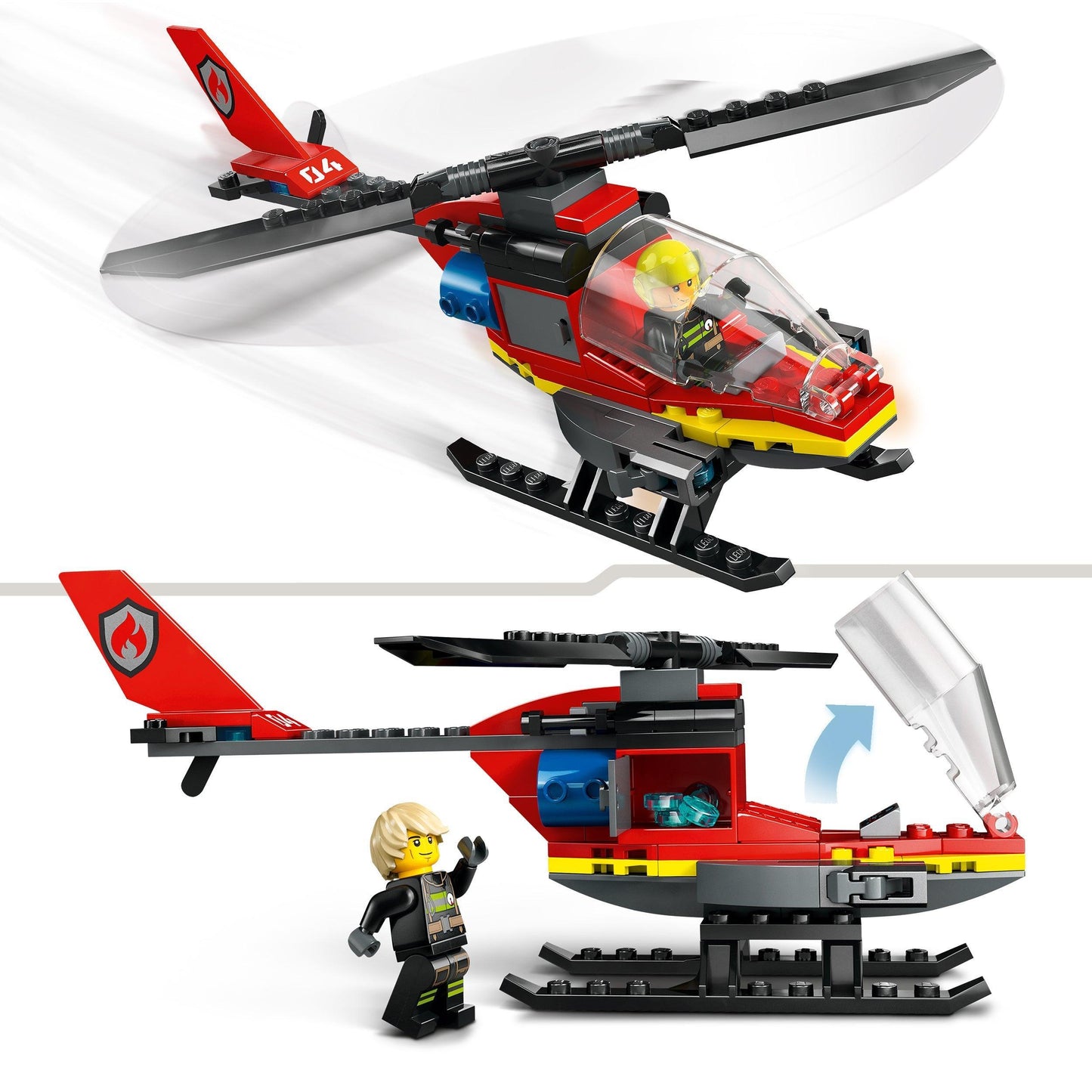 LEGO Fire Rescue Helicopter 60411 City LEGO CITY @ 2TTOYS LEGO €. 9.99