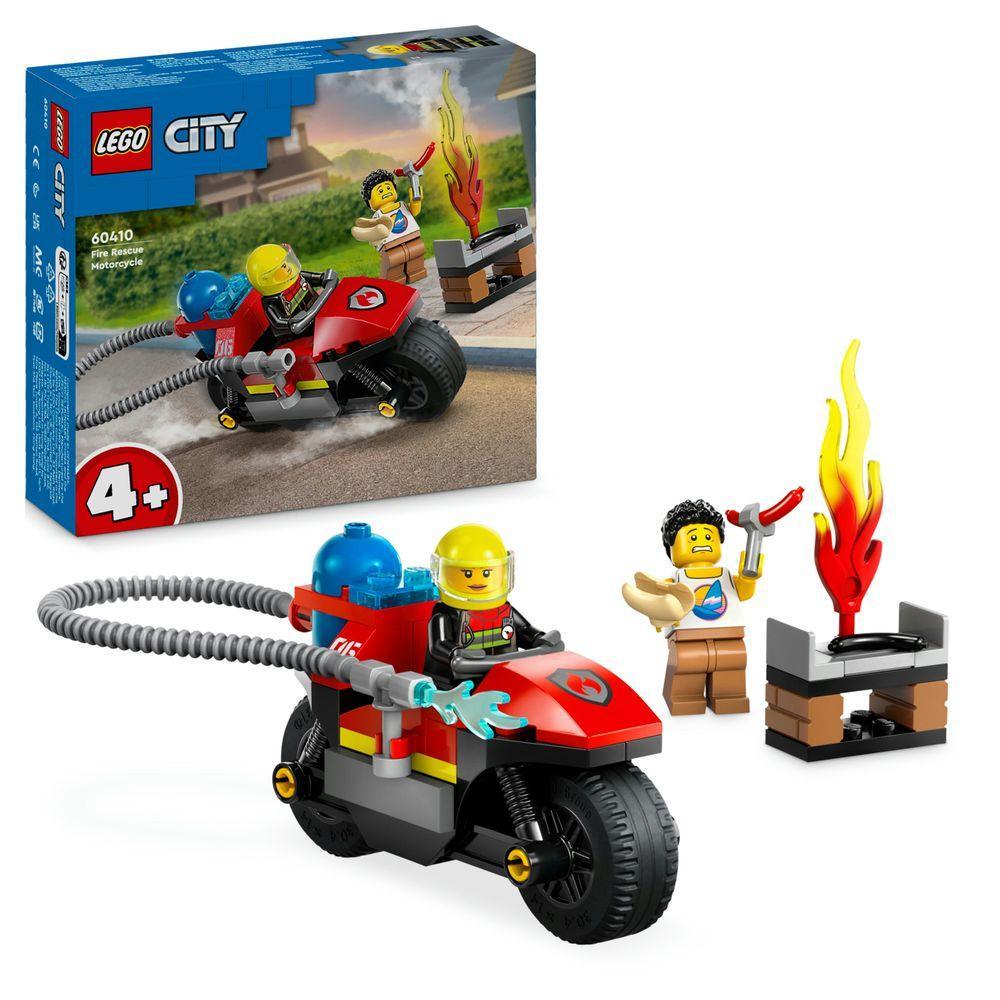 LEGO Fire rescue Motorcycle 60410 City LEGO CITY @ 2TTOYS LEGO €. 9.99