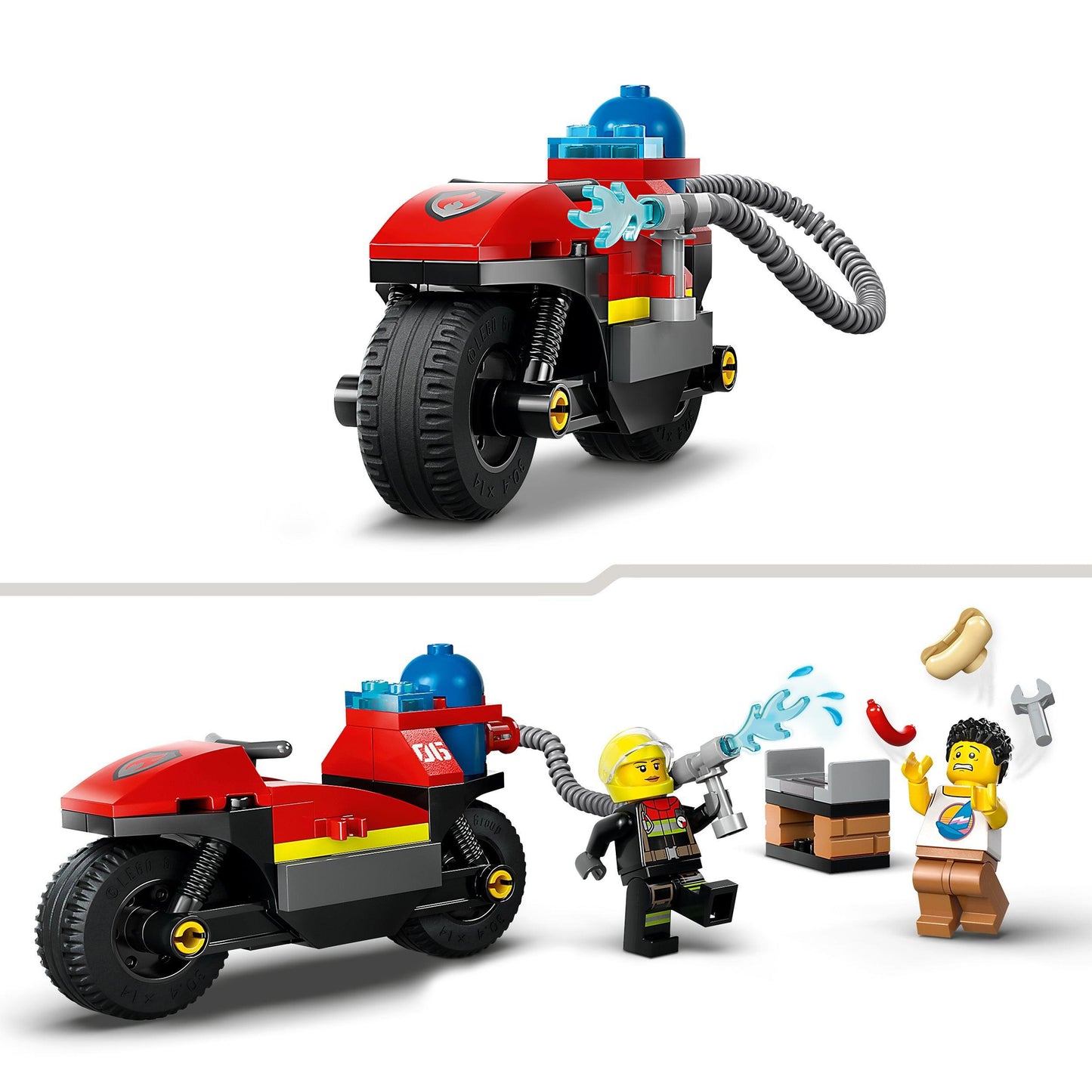 LEGO Fire rescue Motorcycle 60410 City LEGO CITY @ 2TTOYS | Official LEGO shop😊🥰 LEGO €. 9.99