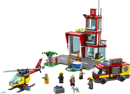 LEGO Fire Station 60320 City LEGO CITY BRANDWEER @ 2TTOYS | Official LEGO shop😊🥰 LEGO €. 59.99