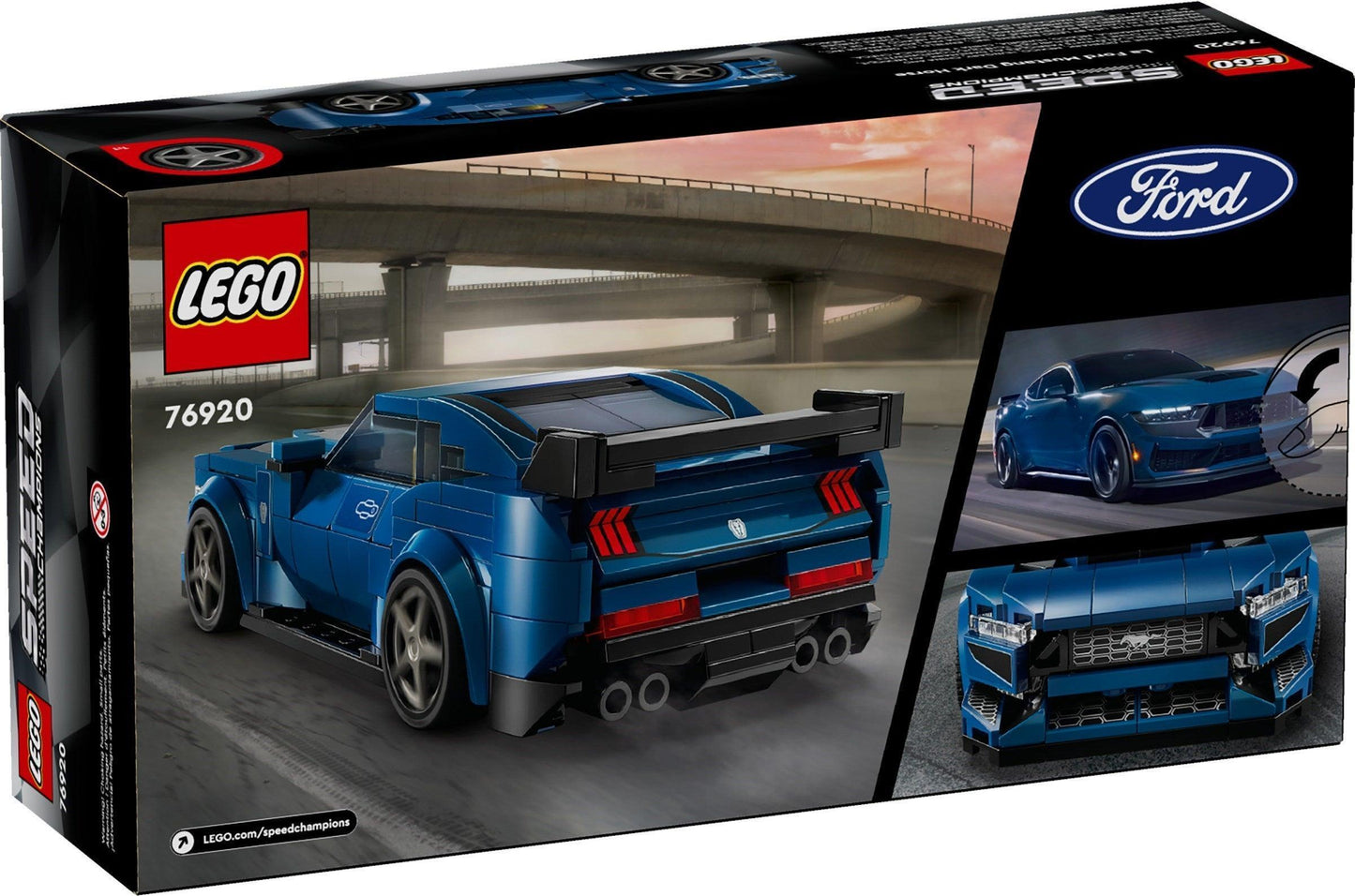 LEGO Ford Mustang Dark Horse 76920 Speedchampions LEGO Speedchampions @ 2TTOYS LEGO €. 26.99