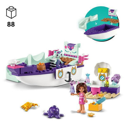 LEGO Gabby & MerCat's Ship & Spa 10786 Gabby's Dollhouse LEGO GABBY'S DOLLHOUSE @ 2TTOYS LEGO €. 20.99