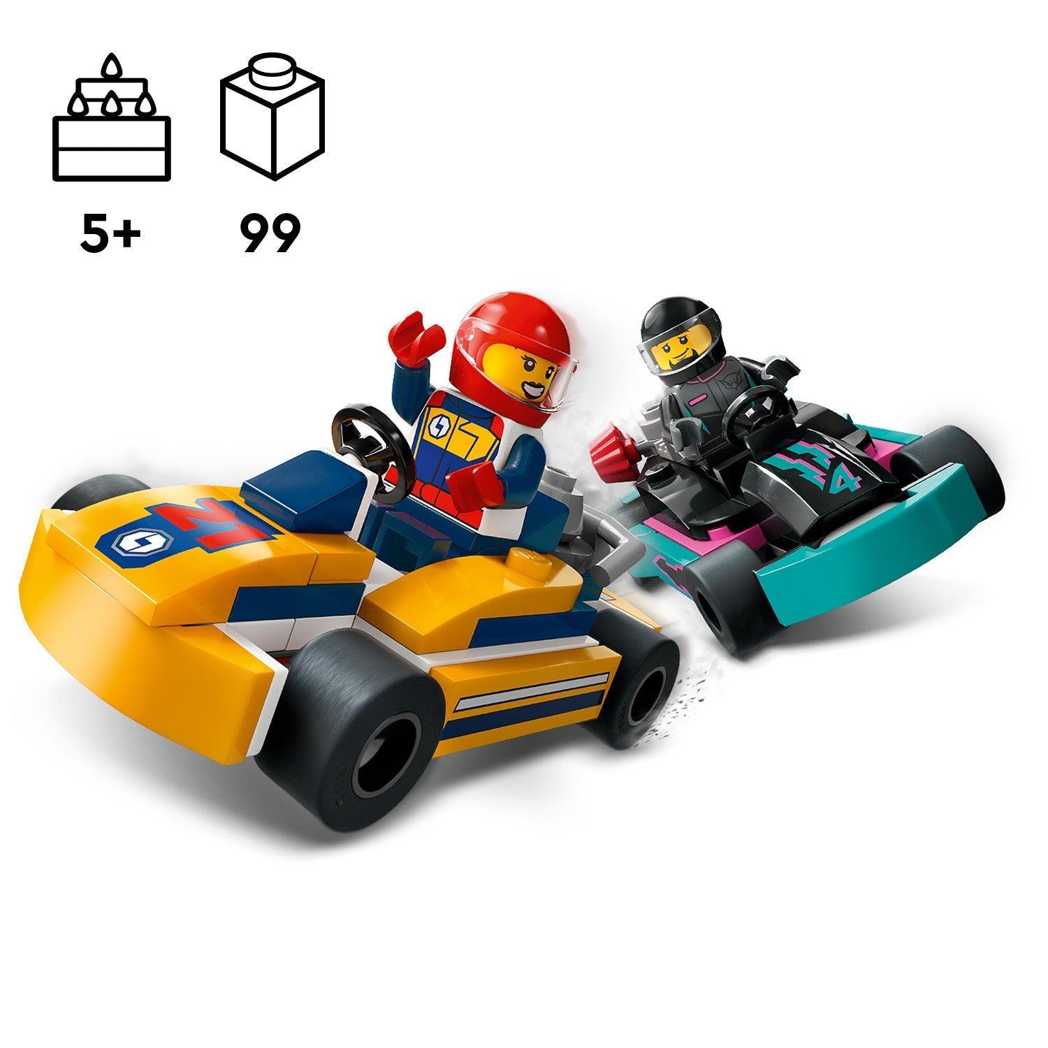 LEGO Go-Karts and Race Drivers 60400 City LEGO CITY @ 2TTOYS | Official LEGO shop😊🥰 LEGO €. 9.99