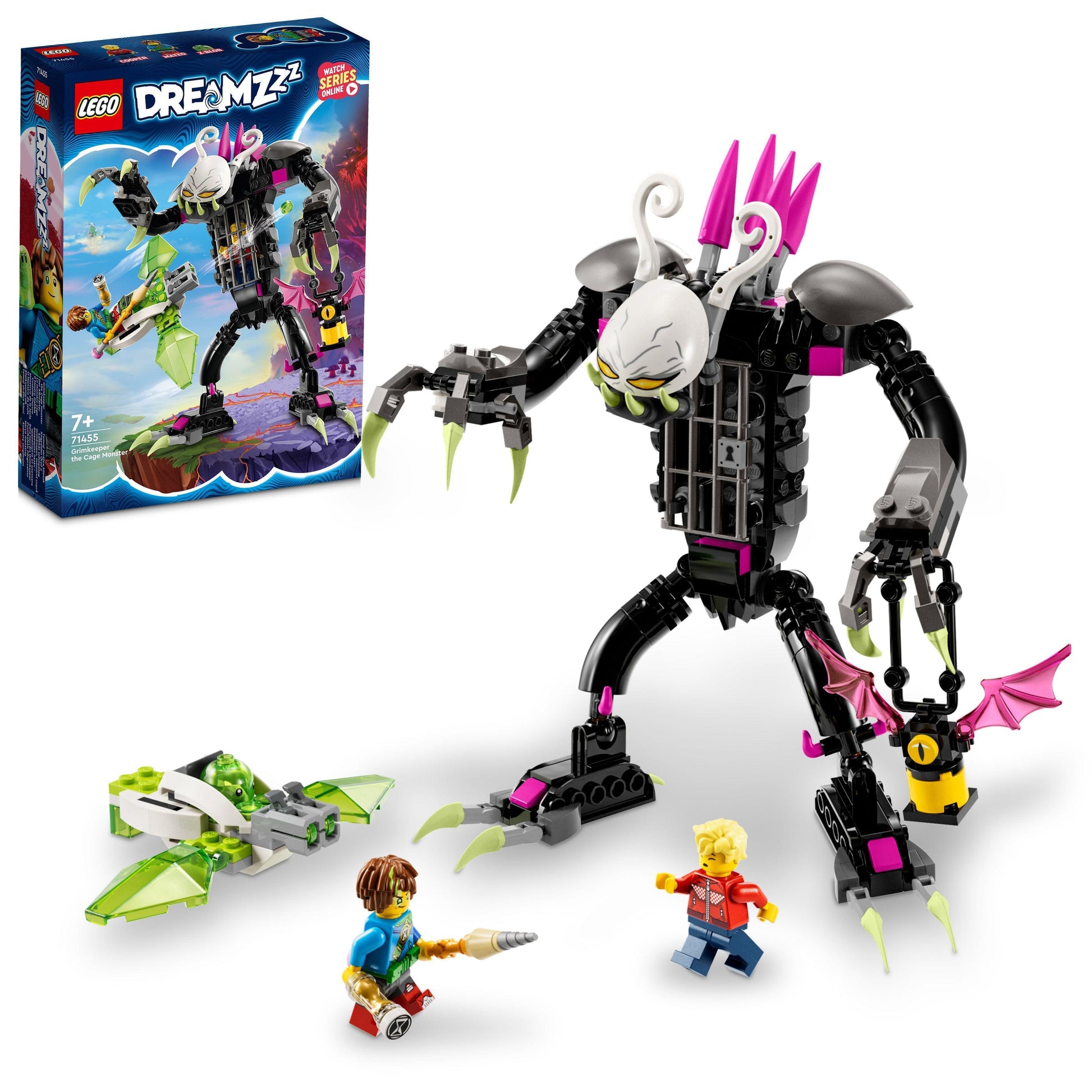 LEGO Grimkeeper the Cage Monster 71455 Dreamzzz LEGO DREAMZZZ @ 2TTOYS | Official LEGO shop😊🥰 LEGO €. 37.99