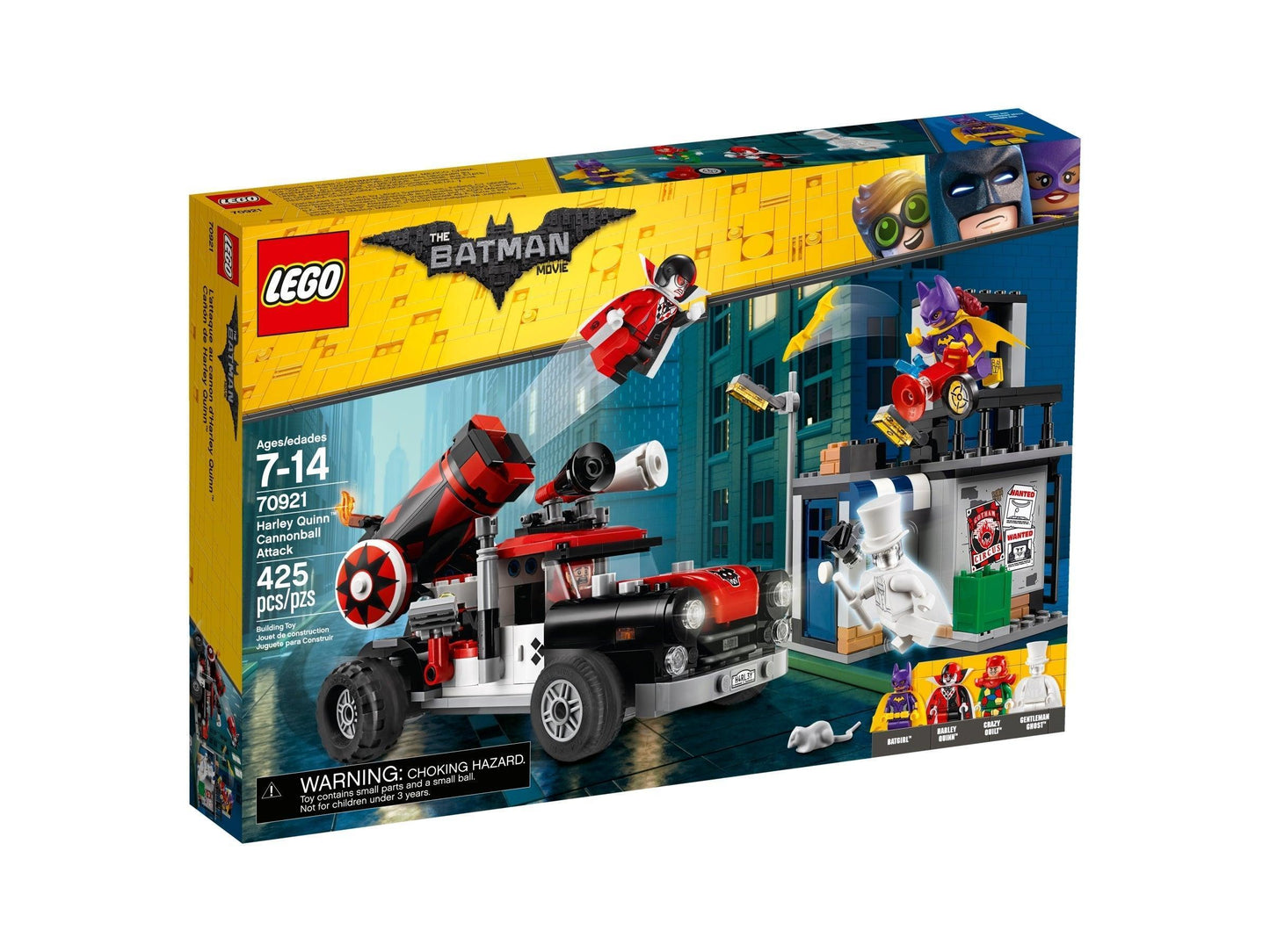 LEGO Harley Quinn Cannonball Attack 70921 Batman LEOG BATMAN @ 2TTOYS | Official LEGO shop😊🥰 LEGO €. 49.99