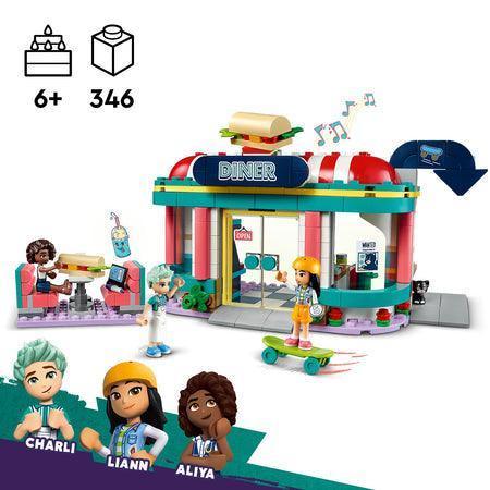 LEGO Heartlake Downtown Diner 41728 Friends LEGO FRIENDS @ 2TTOYS | Official LEGO shop😊🥰 LEGO €. 29.99