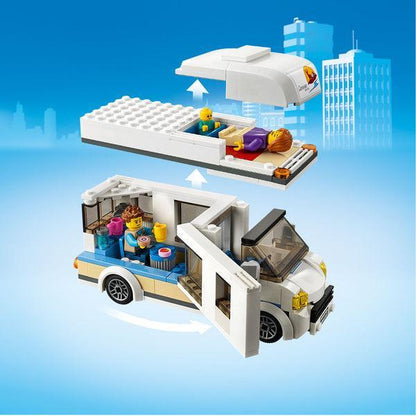 LEGO Holiday Camper Van 60283 City LEGO CITY GEWELDIGE VOERTUIGEN @ 2TTOYS LEGO €. 19.99