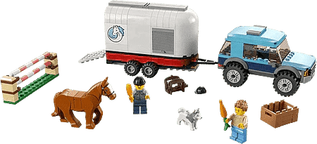 LEGO Horse Transporter 60327 City LEGO CITY GEWELDIGE AUTOS @ 2TTOYS LEGO €. 34.99