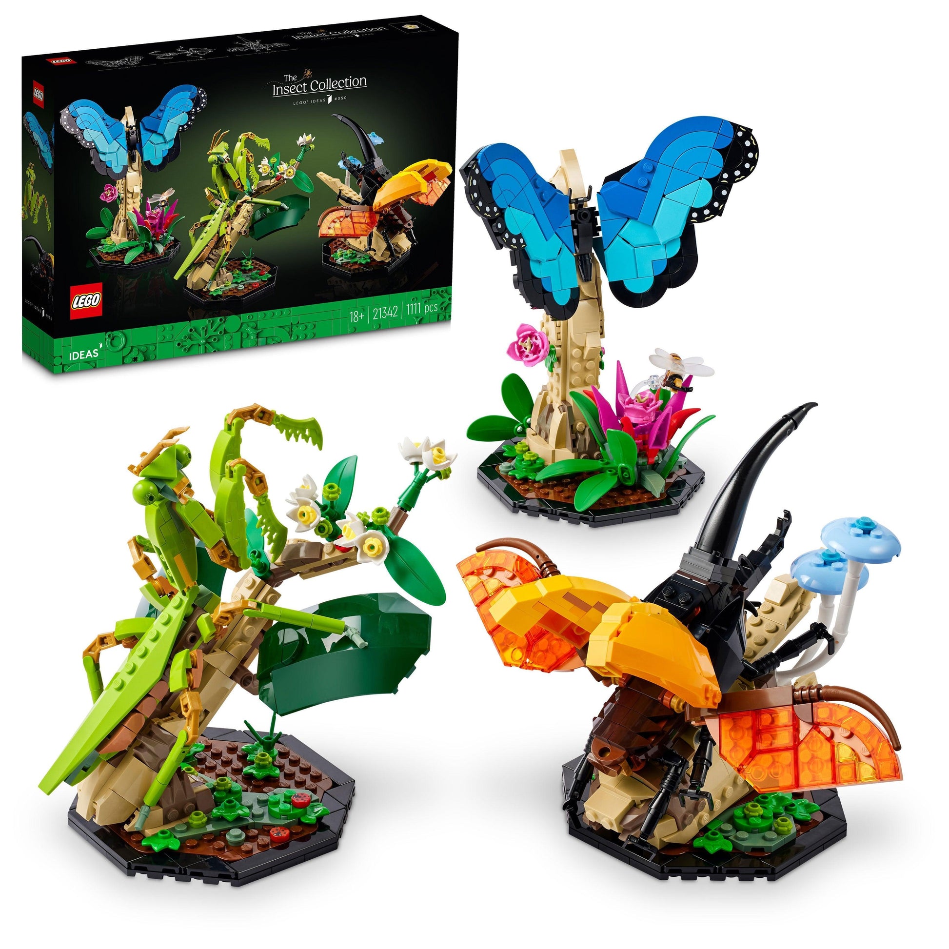 LEGO Insect collection 21342 Ideas LEGO IDEAS @ 2TTOYS | Official LEGO shop😊🥰 LEGO €. 84.99