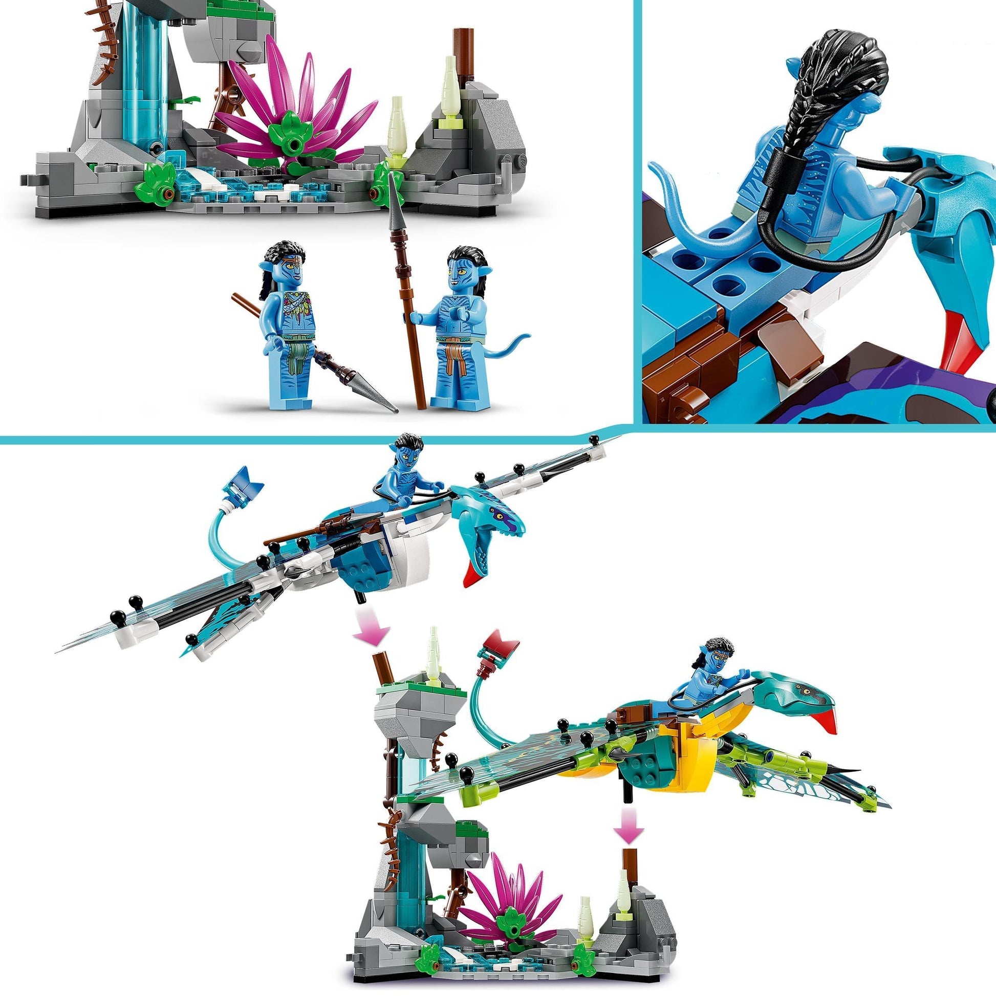 LEGO Jake & Neytiri's First Banshee Flight 75572 Avatar LEGO AVATAR @ 2TTOYS LEGO €. 54.99