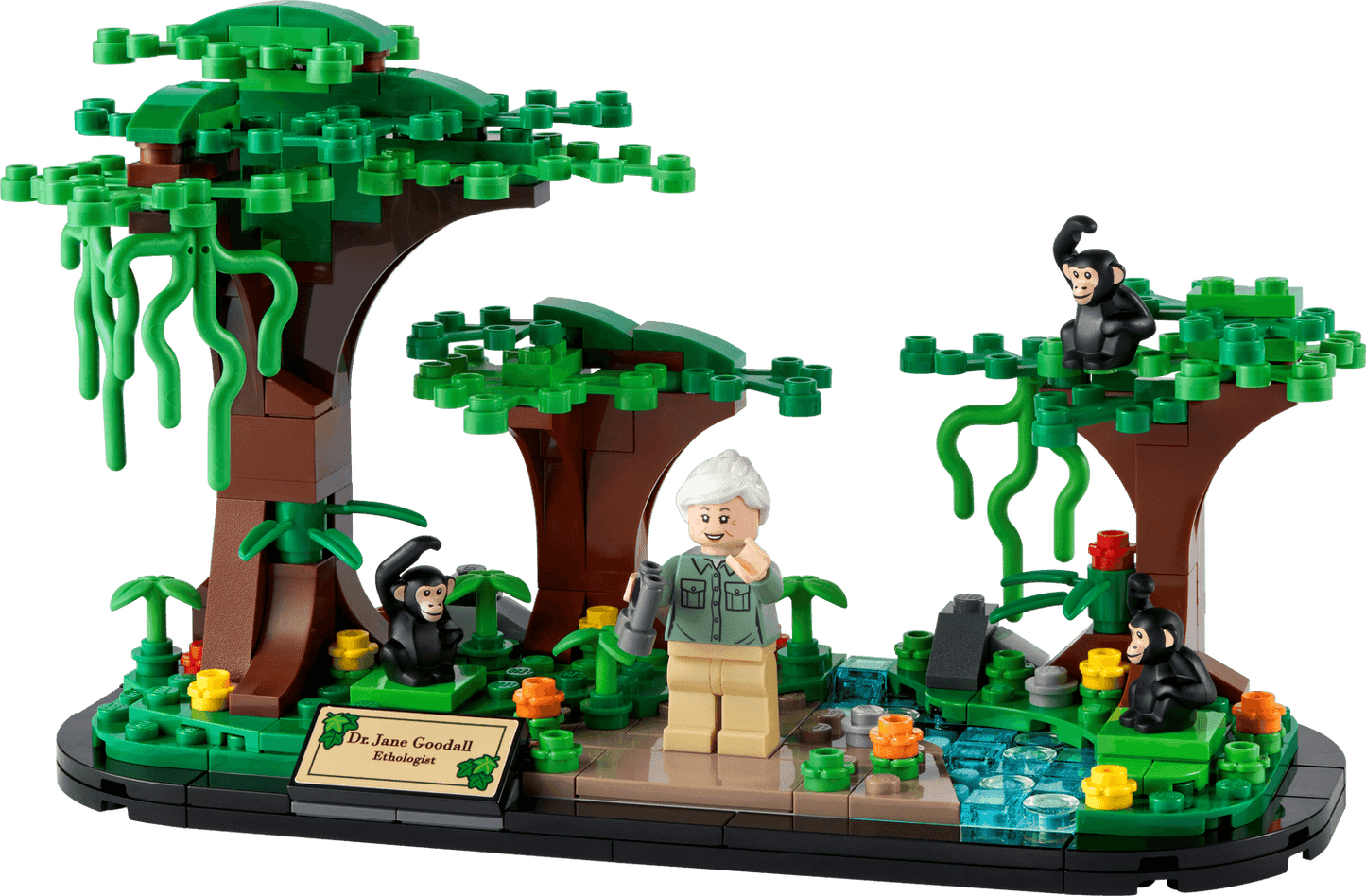 LEGO Jane Goodall Tribute set 40530 Icons LEGO CREATOR @ 2TTOYS | Official LEGO shop😊🥰 LEGO €. 22.99