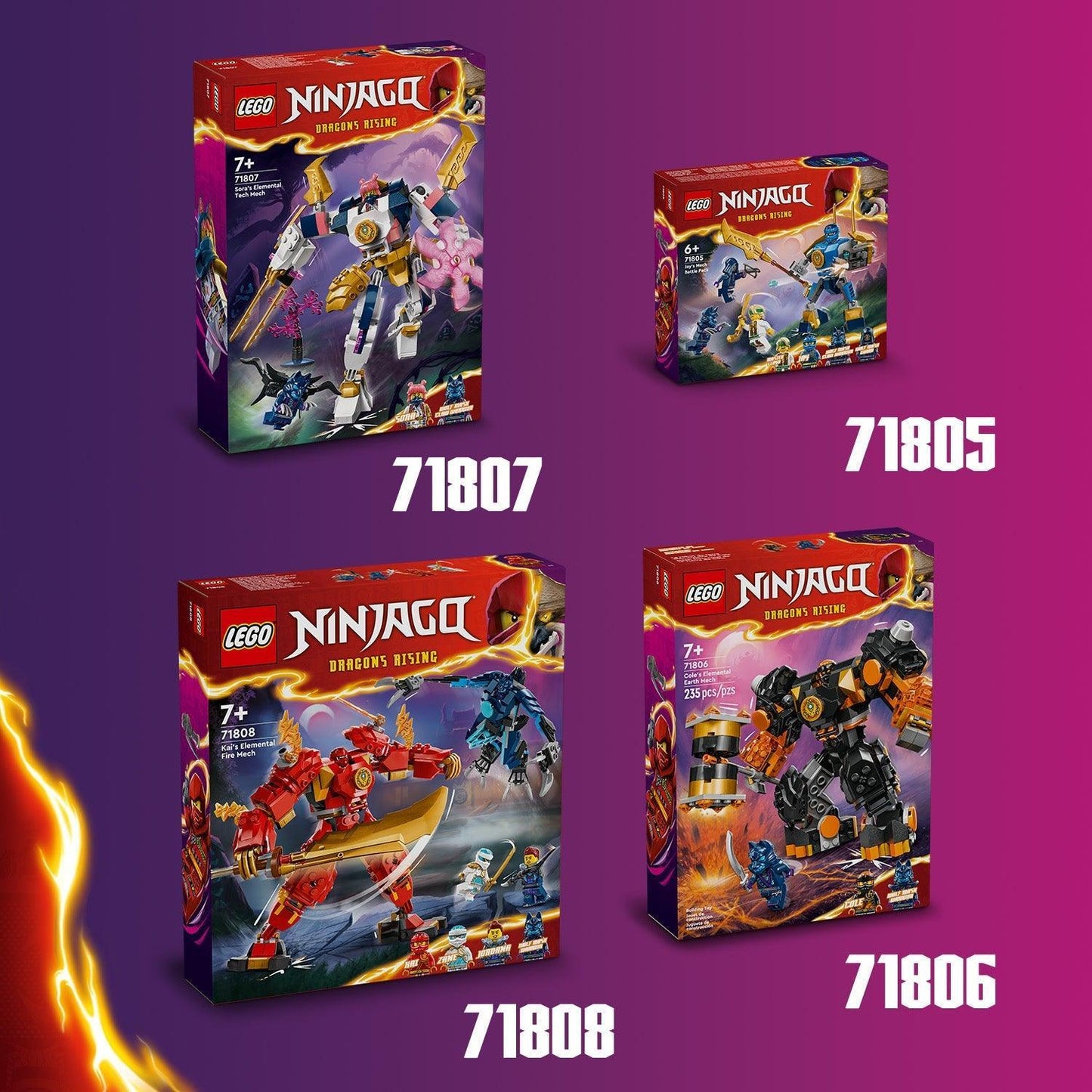 LEGO Jay's Mech Battle Pack 71805 Ninjago LEGO Ninjago @ 2TTOYS | Official LEGO shop😊🥰 LEGO €. 9.99