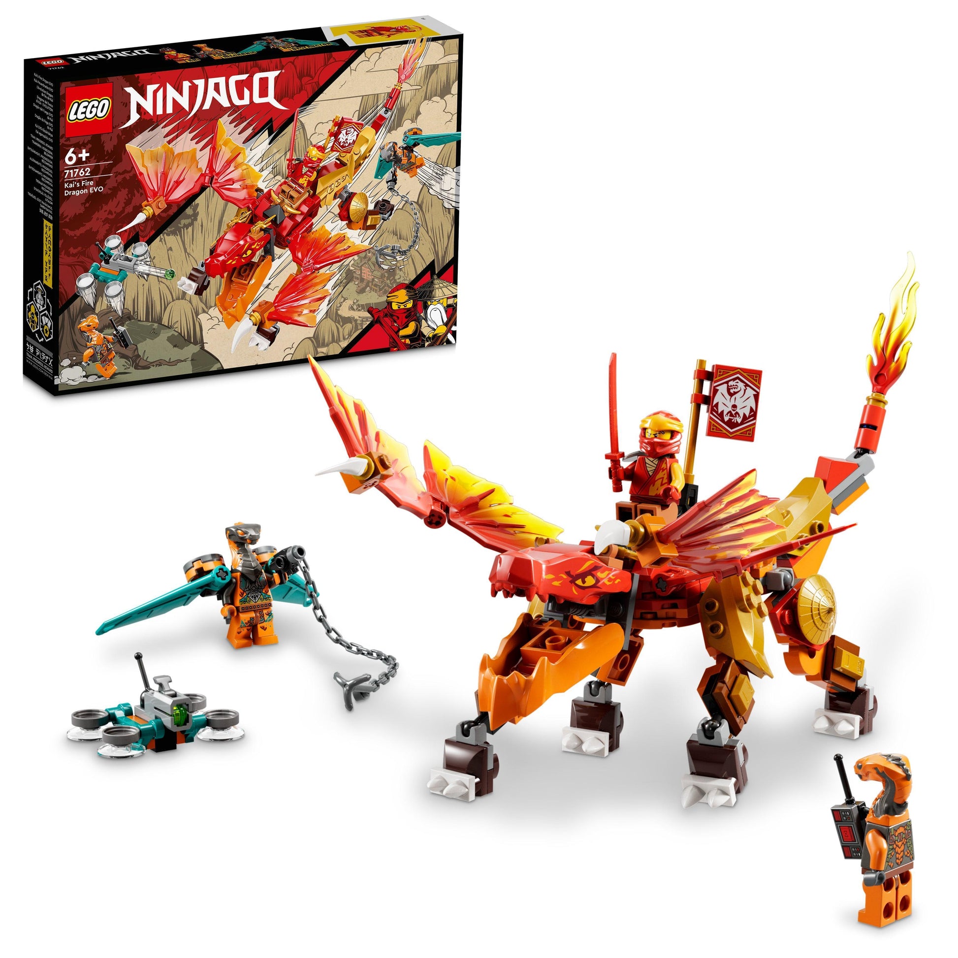 LEGO Kai's Fire Dragon EVO 71762 Ninjago LEGO NINJAGO @ 2TTOYS LEGO €. 25.48