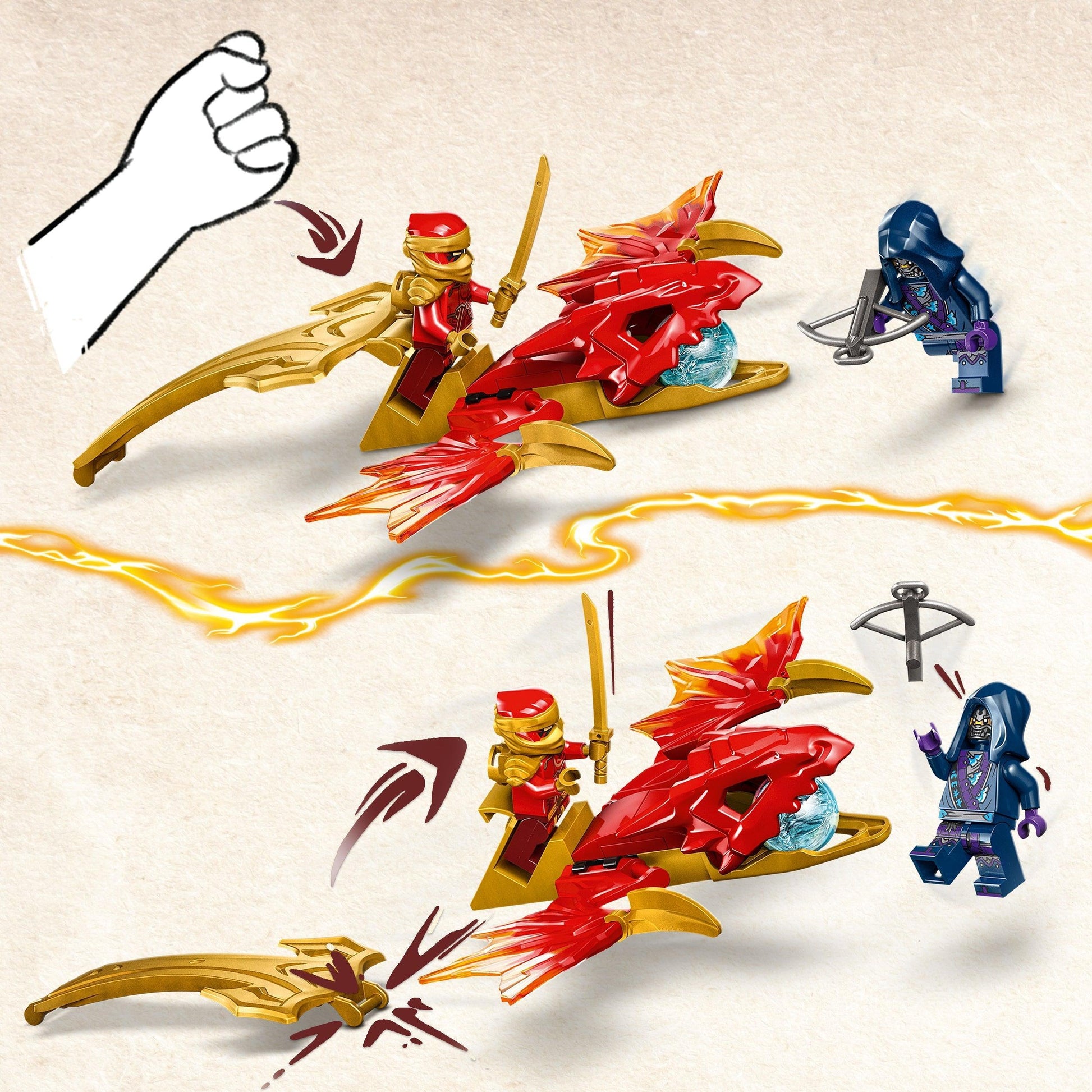 LEGO Kai's Rising Dragon Strike 71801 Ninjago LEGO Ninjago @ 2TTOYS LEGO €. 9.99